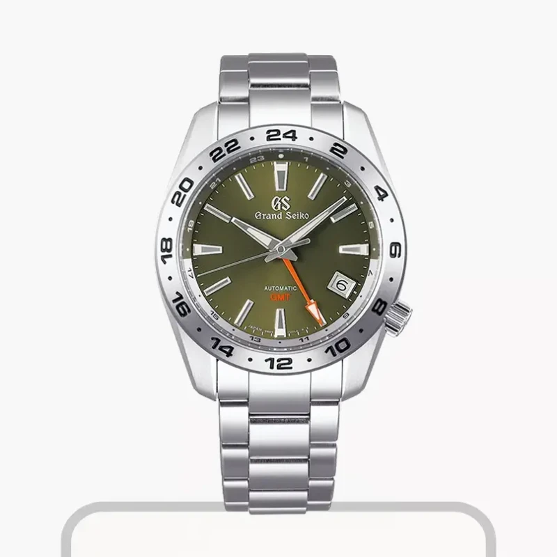 Grand Seiko Men’s GMT Green Dial Automatic  Watch | SBGM247